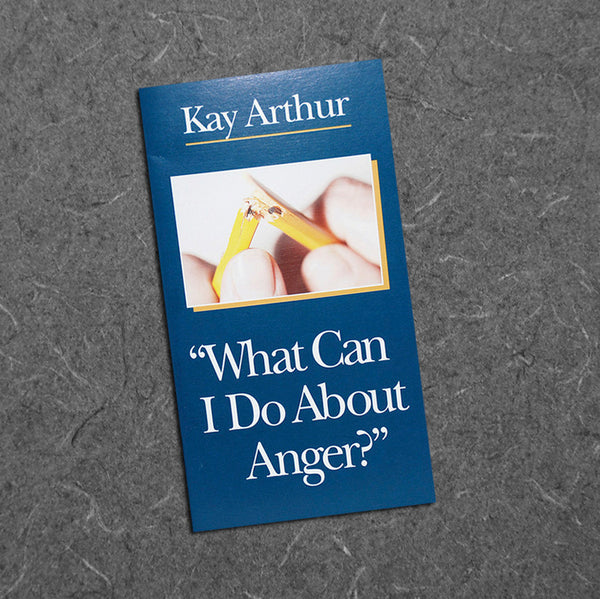 WHAT CAN I DO ABOUT ANGER?-SMALL BOOKLET