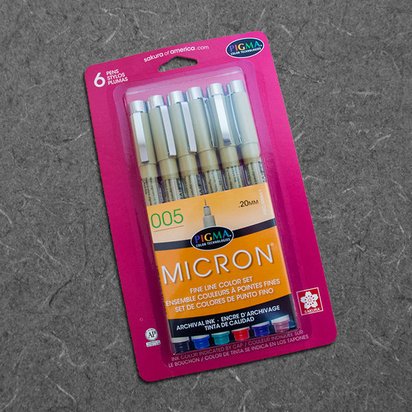PEN-MICRON PIGMA .005/SET