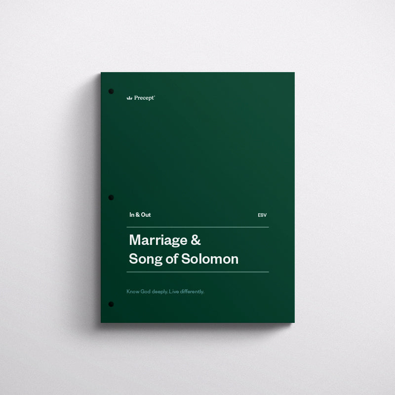 MARRIAGE AND SONG OF SOLOMON-IN & OUT WORKBOOK (ESV)
