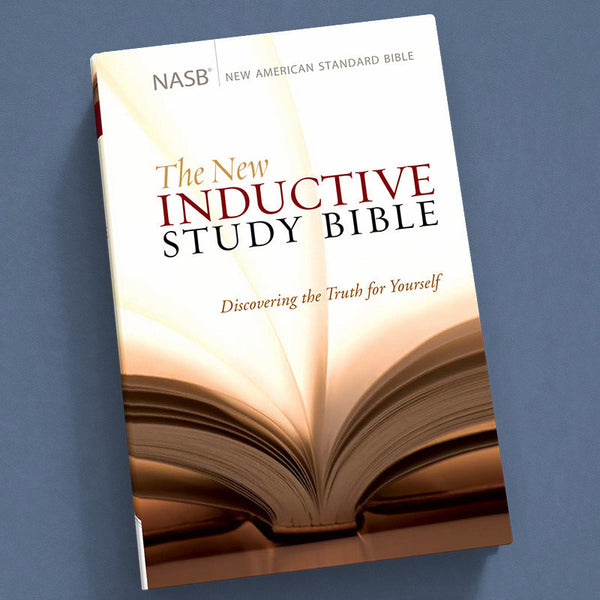 THE NEW INDUCTIVE STUDY BIBLE-NASB (HARDCOVER) – Precept