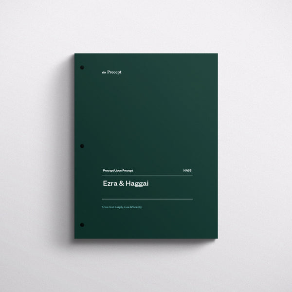 EZRA/HAGGAI-PRECEPT WORKBOOK (NASB)