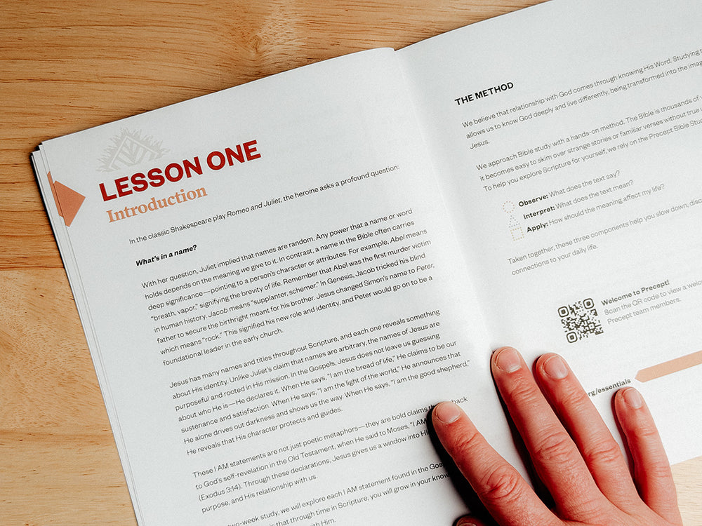 I AM: The Identity of Jesus (Lesson One)