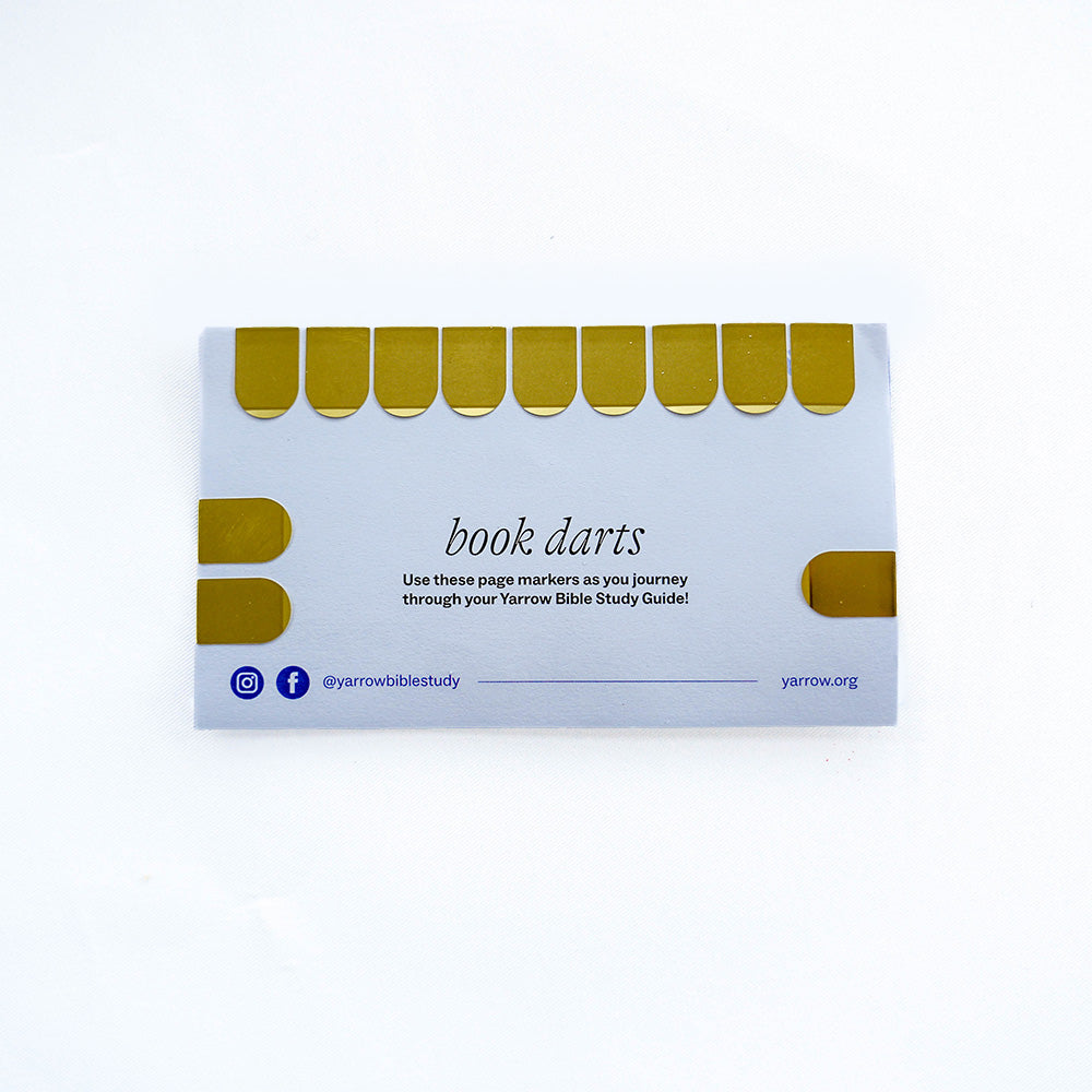 Yarrow book darts