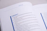 A close-up of a Scripture passage in Conviction