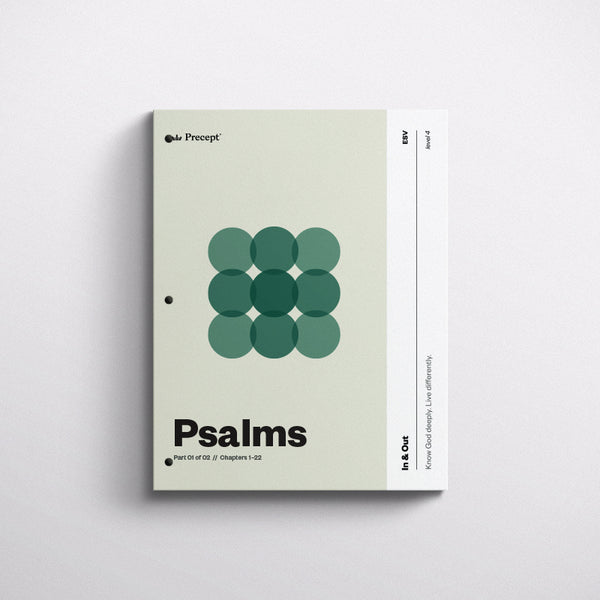 PSALMS PART 1-IN & OUT WORKBOOK (ESV)
