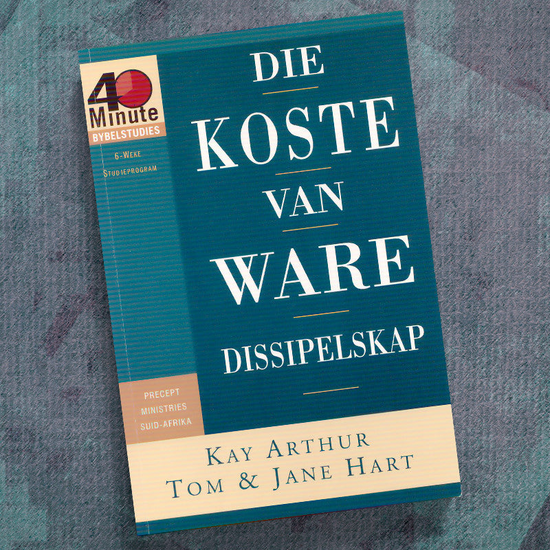 AFRIKAANS-BEING A DISCIPLE:COUNTING THE REAL COST (40 MIN ST