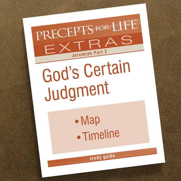 JEREMIAH PART 2-PRECEPTS FOR LIFE STUDY GUIDE-EXTRA DOWNLOAD