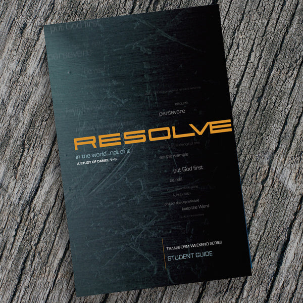 RESOLVE-STUDY GUIDE