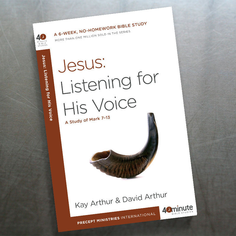 JESUS: LISTENING FOR HIS VOICE(40 MIN STUDY)