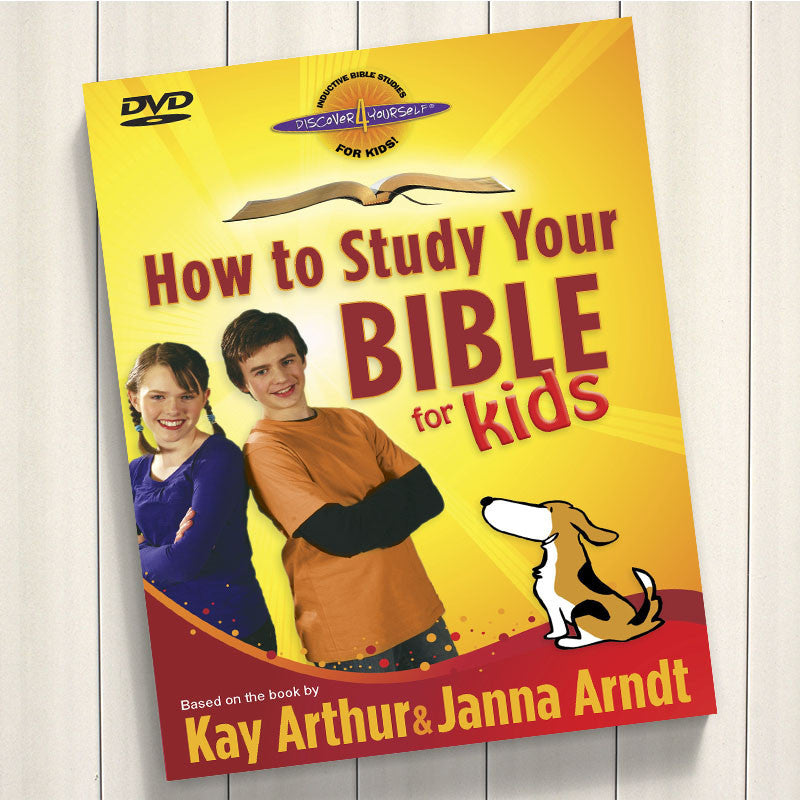 HOW TO STUDY YOUR BIBLE FOR KIDS DVD D4Y Precept how-to-study-your-bible-for-kids-dvd-d4y-precept
