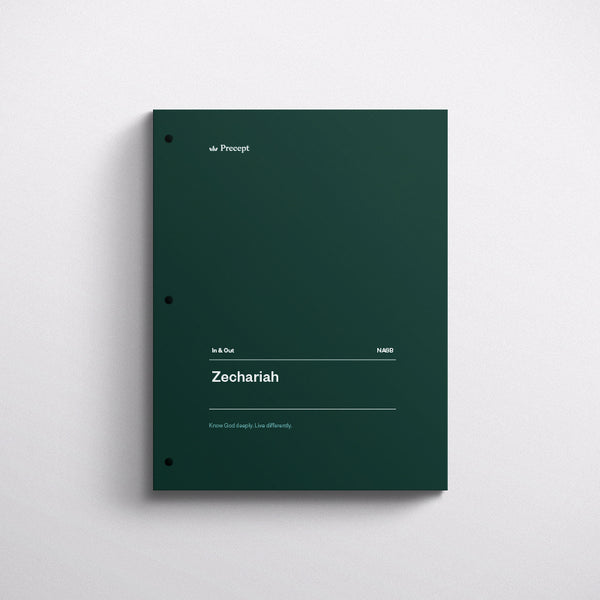 ZECHARIAH-IN & OUT WORKBOOK (NASB)