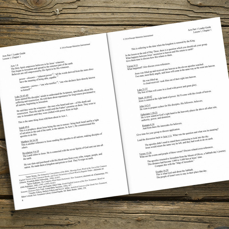 GENESIS PART 2-WRITTEN LEADER GUIDE – Precept