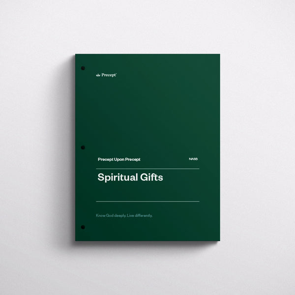 SPIRITUAL GIFTS-PRECEPT WORKBOOK (NASB)